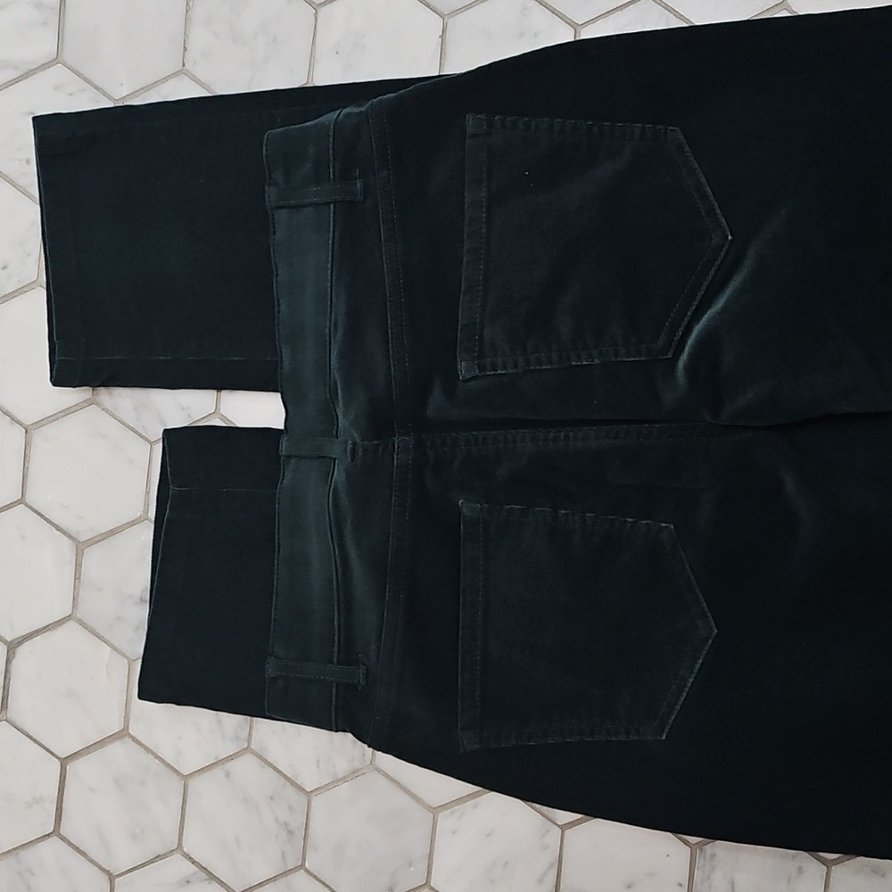 Deep Forest Green Corduroy Croft & Barrel Pants Women's Size 4S. - Picture 4 of 10